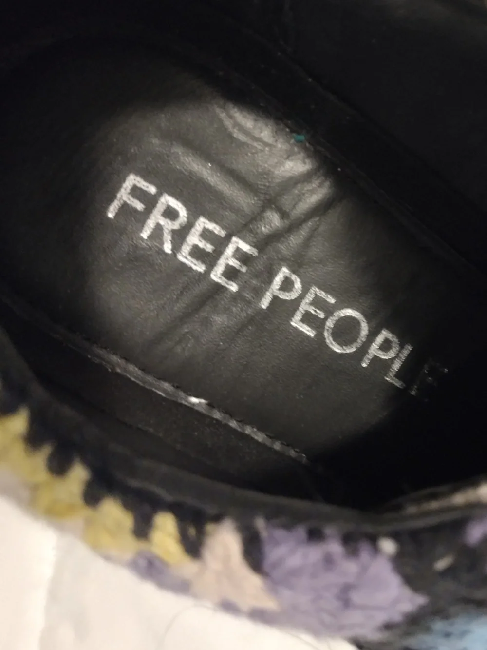 Free People Crochet Sneakers